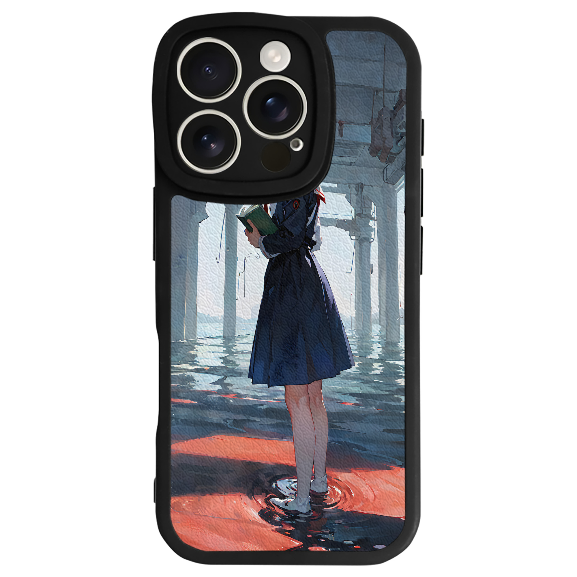 （画像用） EVA 新世紀エヴァンゲリオン 【iPhone 16シリーズ対応】シリコンスマホケース（レザー調） 材質：シリコン